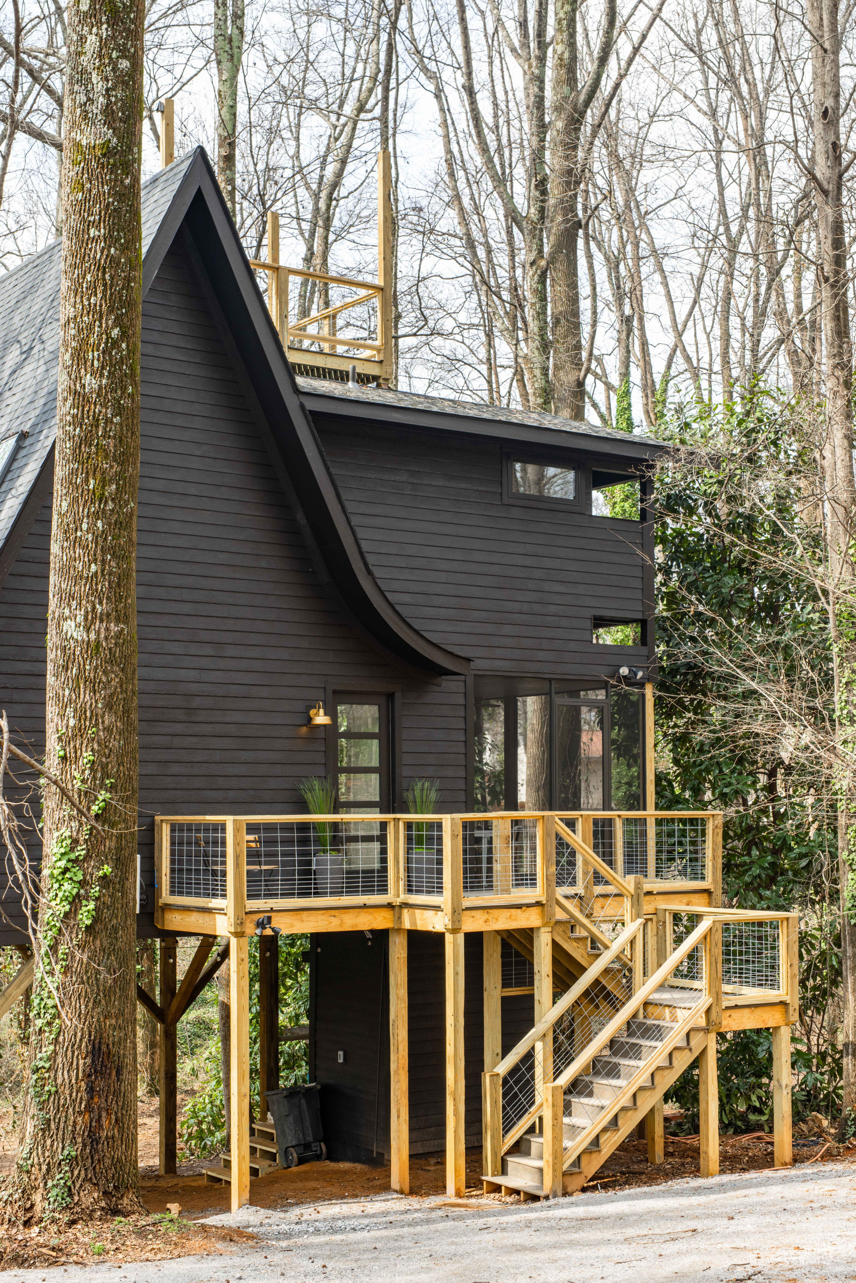 Houzz США: Хижина в лесу Южной Каролины