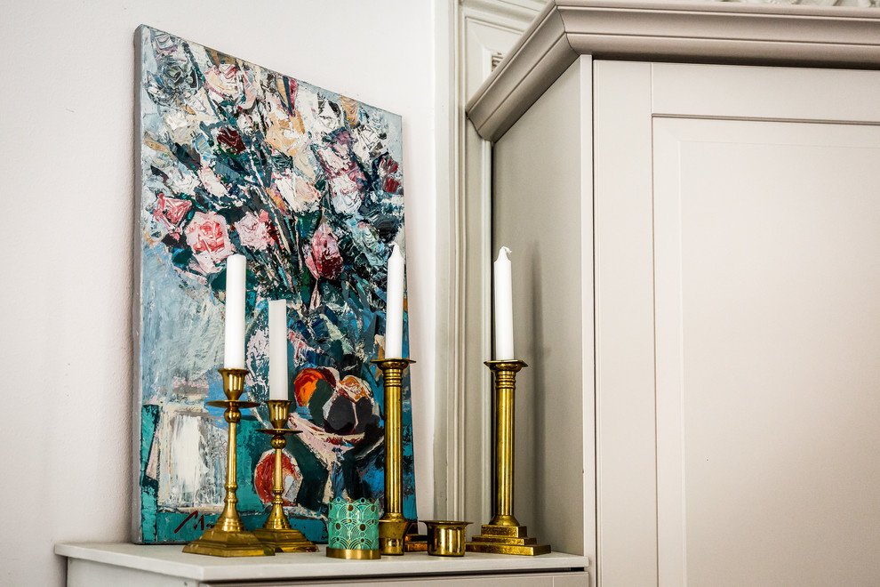 Houzz Швеция: Квартира в круглой башне в Стокгольме