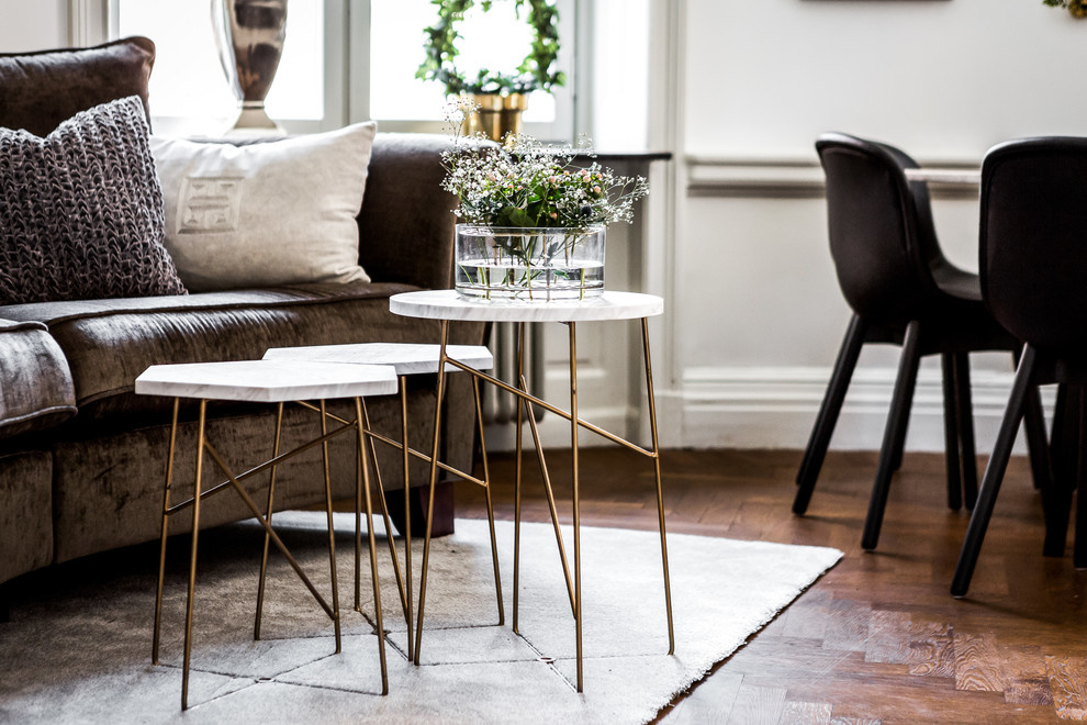 Houzz Швеция: Квартира в круглой башне в Стокгольме