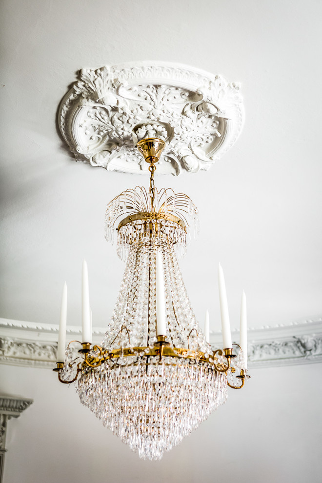 Houzz Швеция: Квартира в круглой башне в Стокгольме