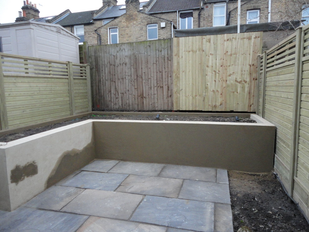 Houzz в саду: Тропический сад в Лондоне — всего 32 кв.м