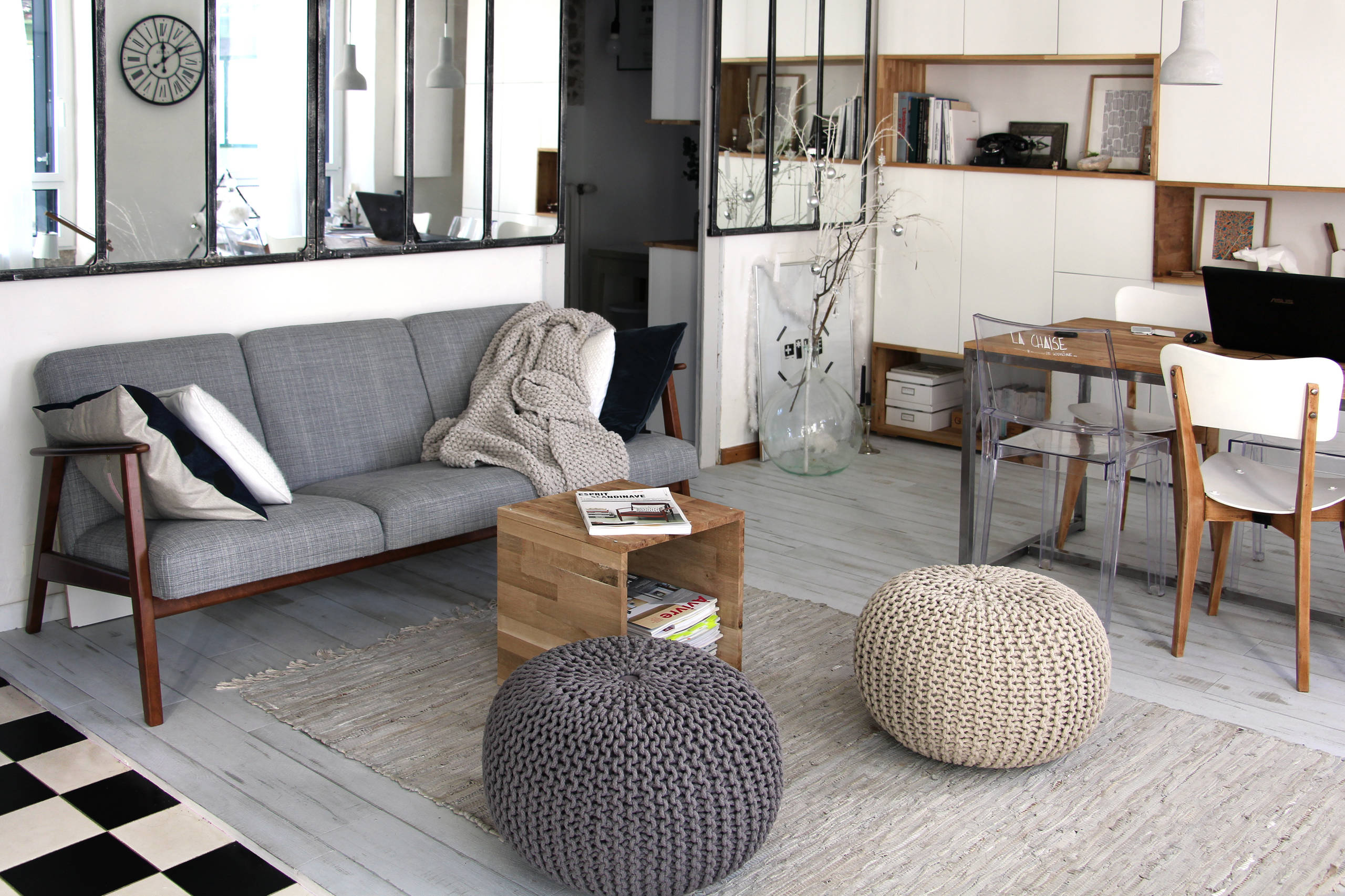 Houzz Франция: Двухсотлетний дом с лаконичными интерьерами