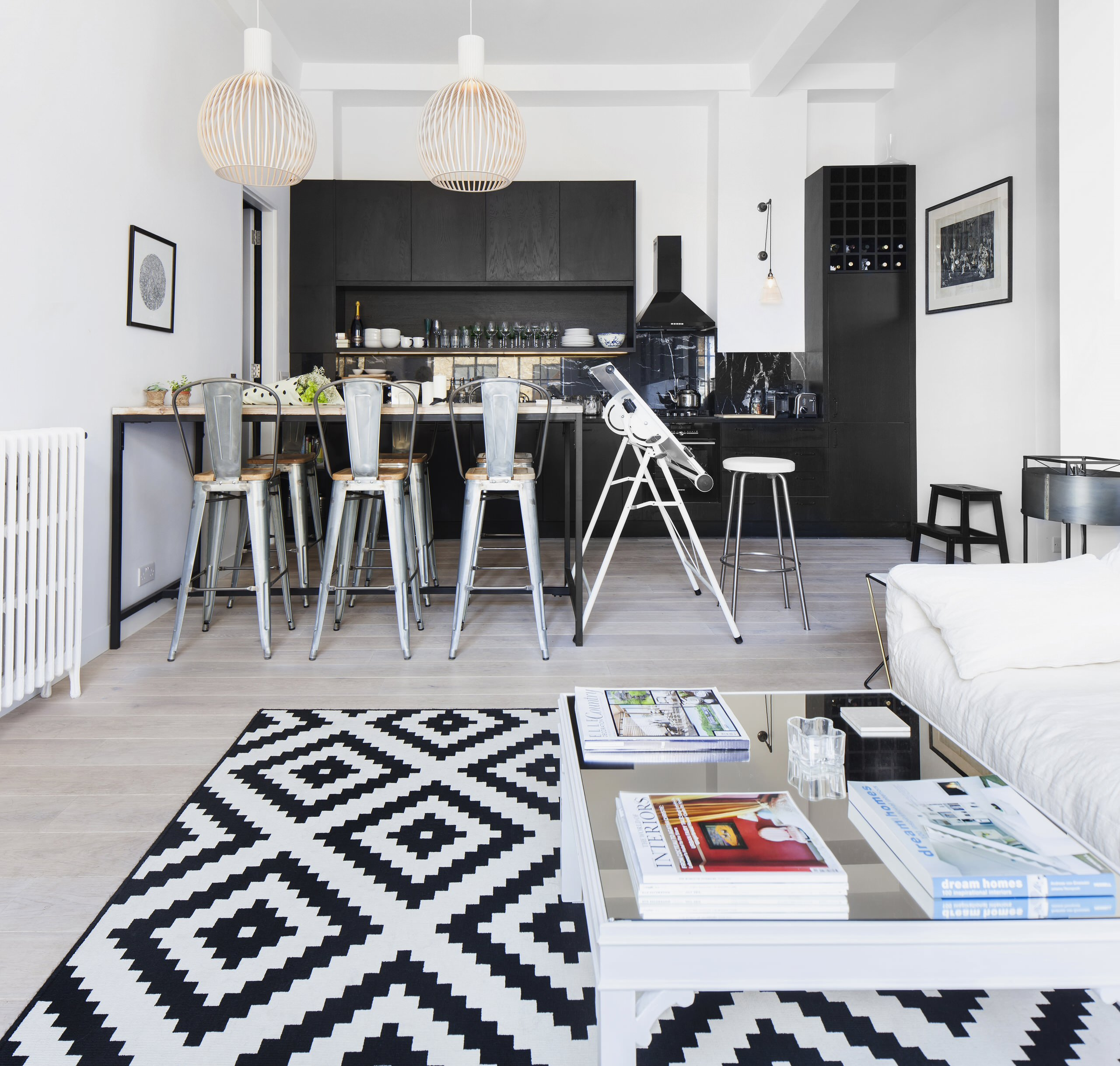 Houzz Британия: Современный дом в здании бывшей школы в Лондоне