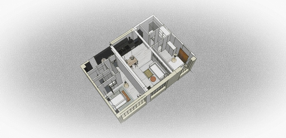 Houzz Британия: Современный дом в здании бывшей школы в Лондоне