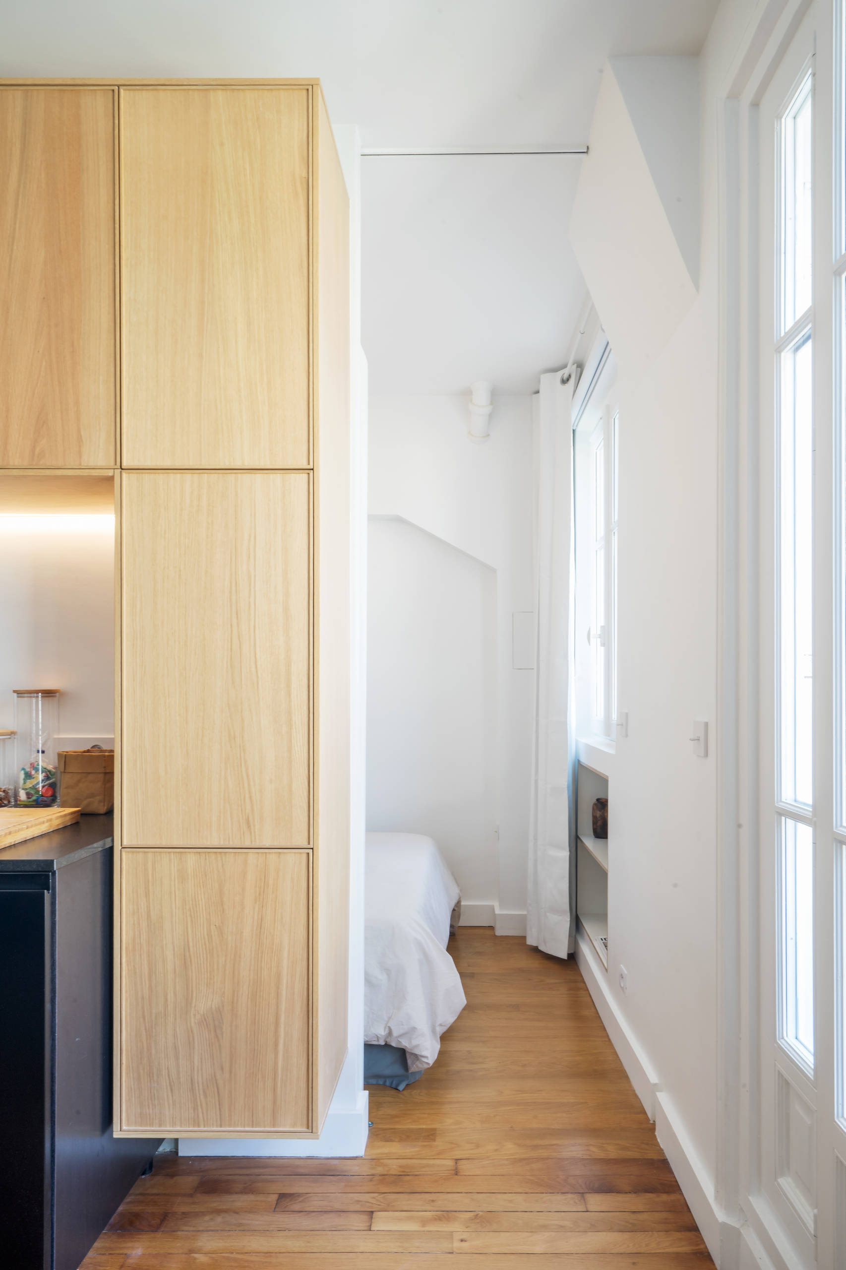 Houzz Франция: Квартира с кухней IКЕА в новой роли