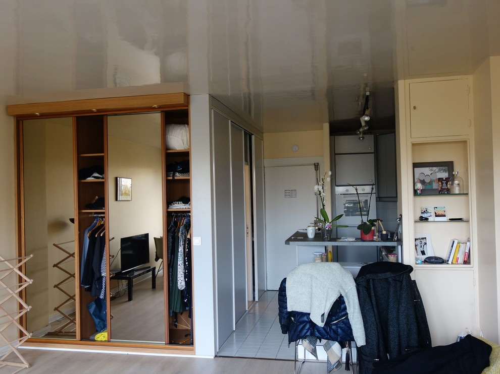 До и после: Переделка парижской студии 36 кв.м