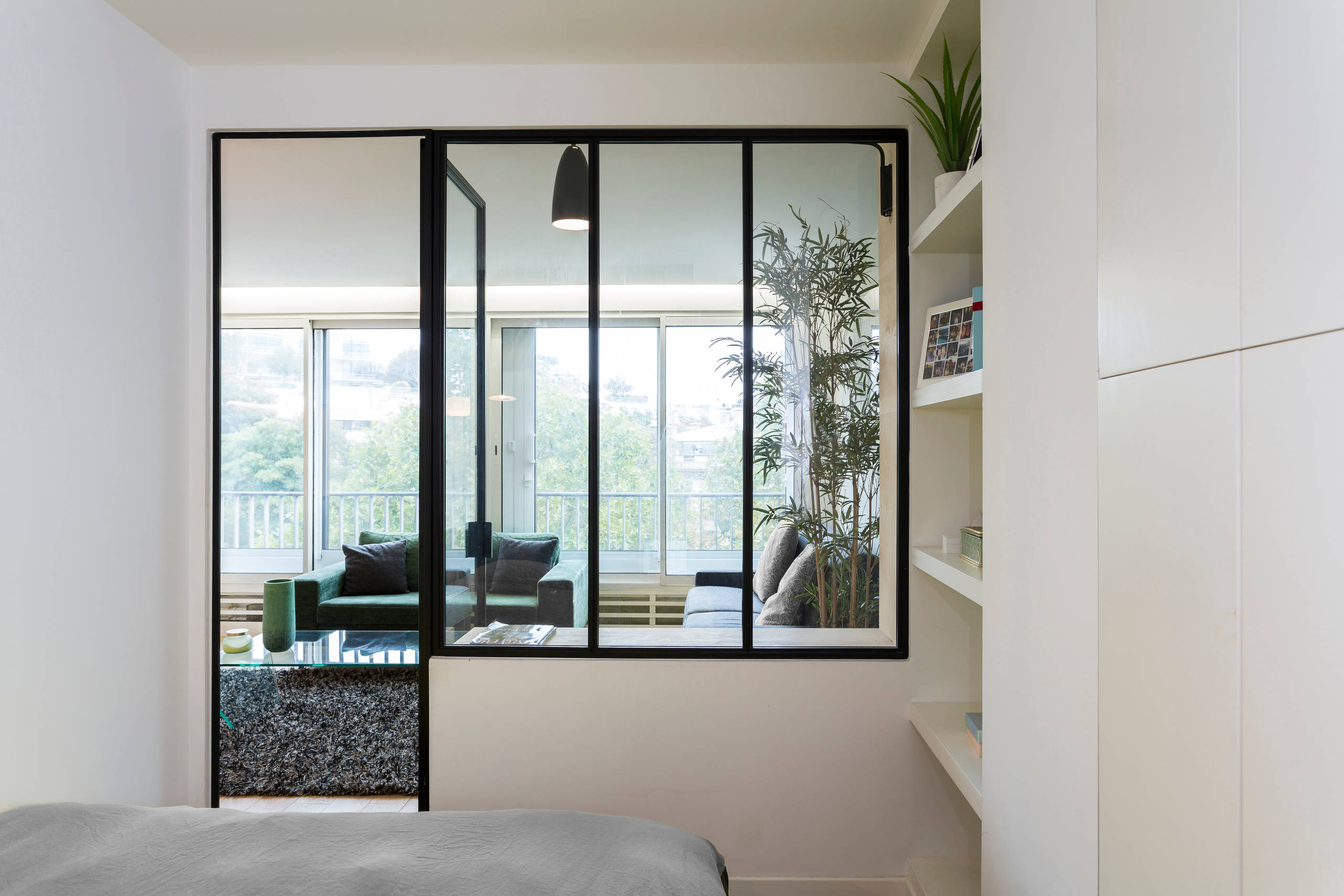 До и после: Переделка парижской студии 36 кв.м