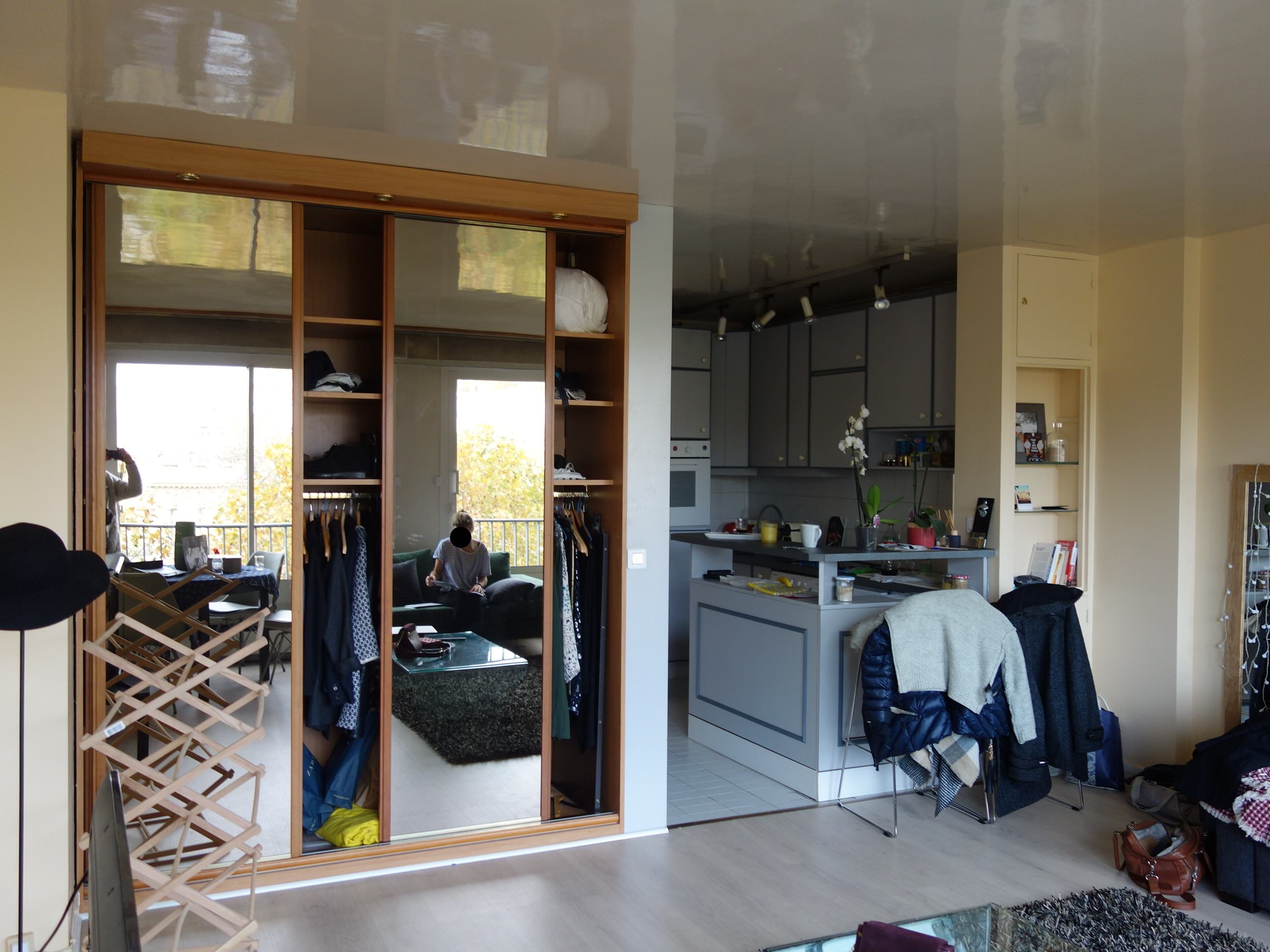 До и после: Переделка парижской студии 36 кв.м