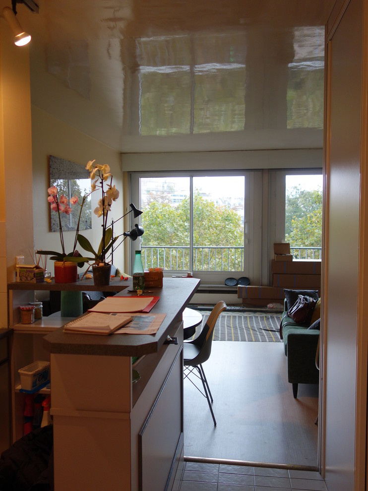 До и после: Переделка парижской студии 36 кв.м