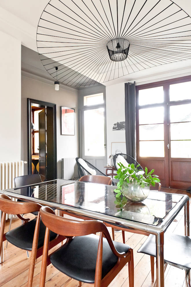 Houzz Франция: Яркий дом в стиле 1950-х