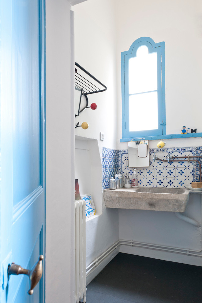 Houzz Франция: Яркий дом в стиле 1950-х