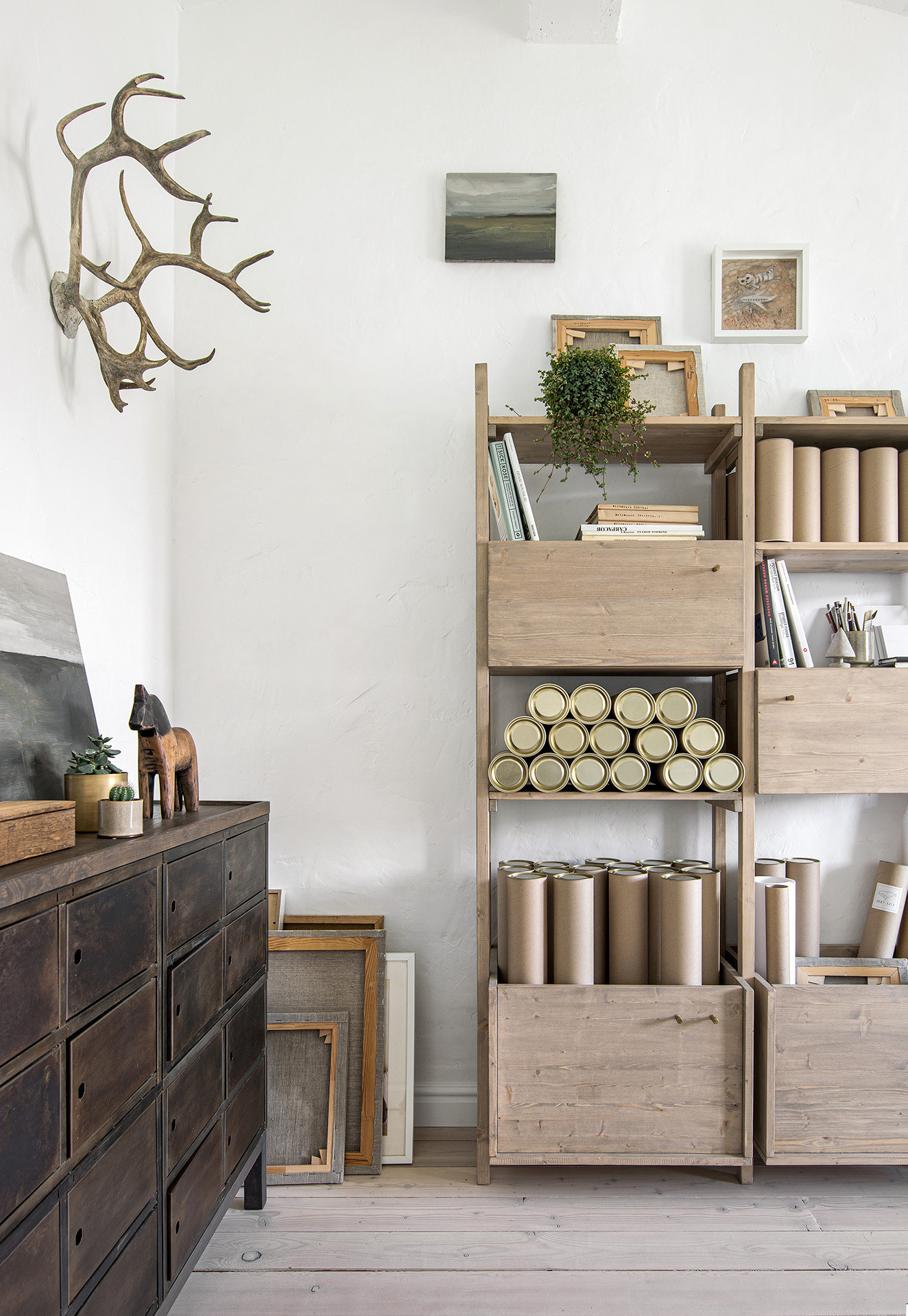 Houzz тур: Таунхаус в пригороде Петербурга для художницы