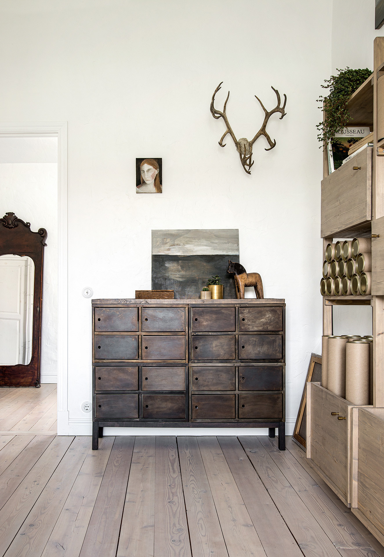 Houzz тур: Таунхаус в пригороде Петербурга для художницы