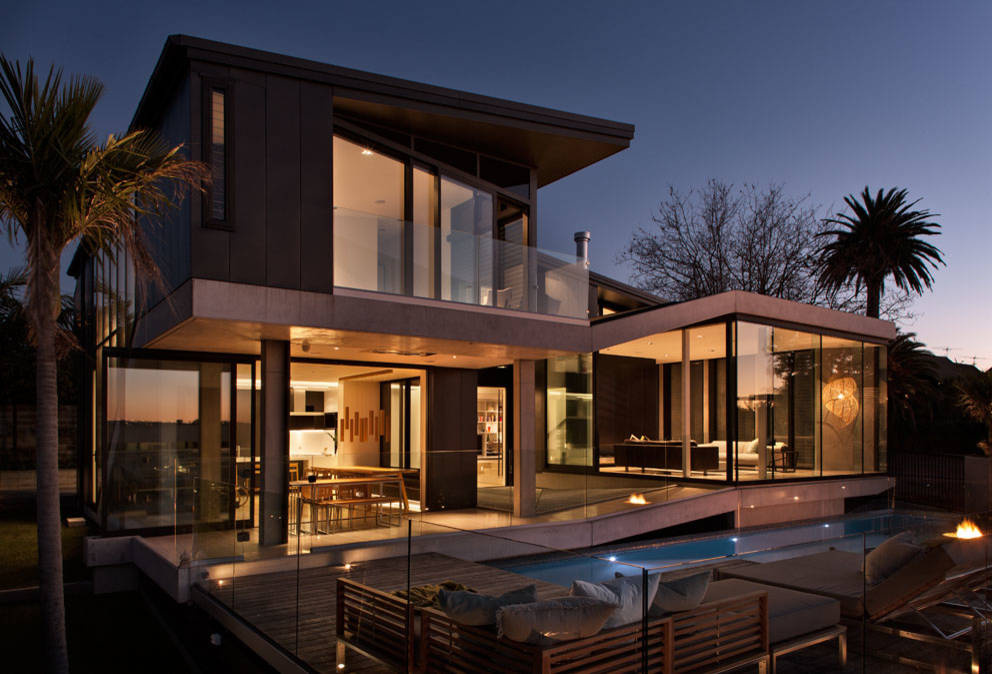 Houzz Hовая Зеландия: Современный дом в историческом квартале в Окленде