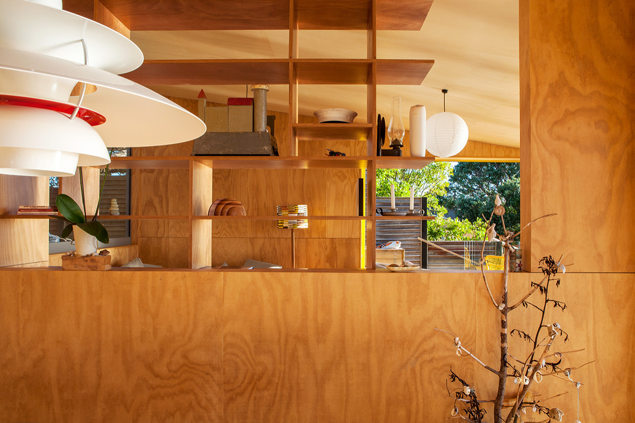 Houzz Новая Зеландия: Дом на скале под раскидистым деревом