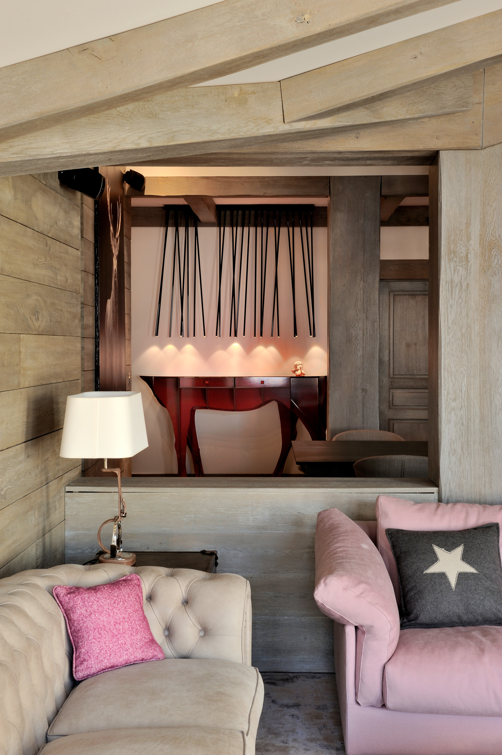 Houzz Франция: Уютный пентхаус в Валь д’Изер в стиле шале