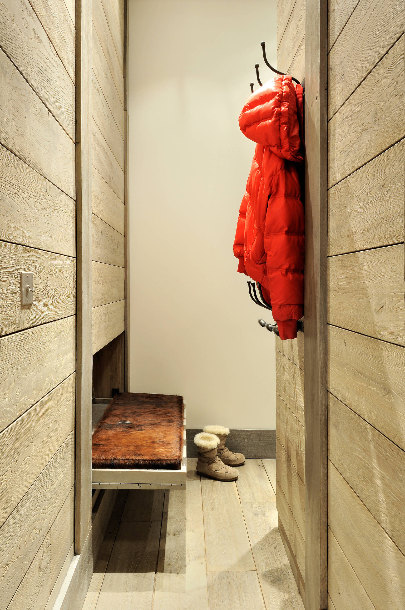 Houzz Франция: Уютный пентхаус в Валь д’Изер в стиле шале