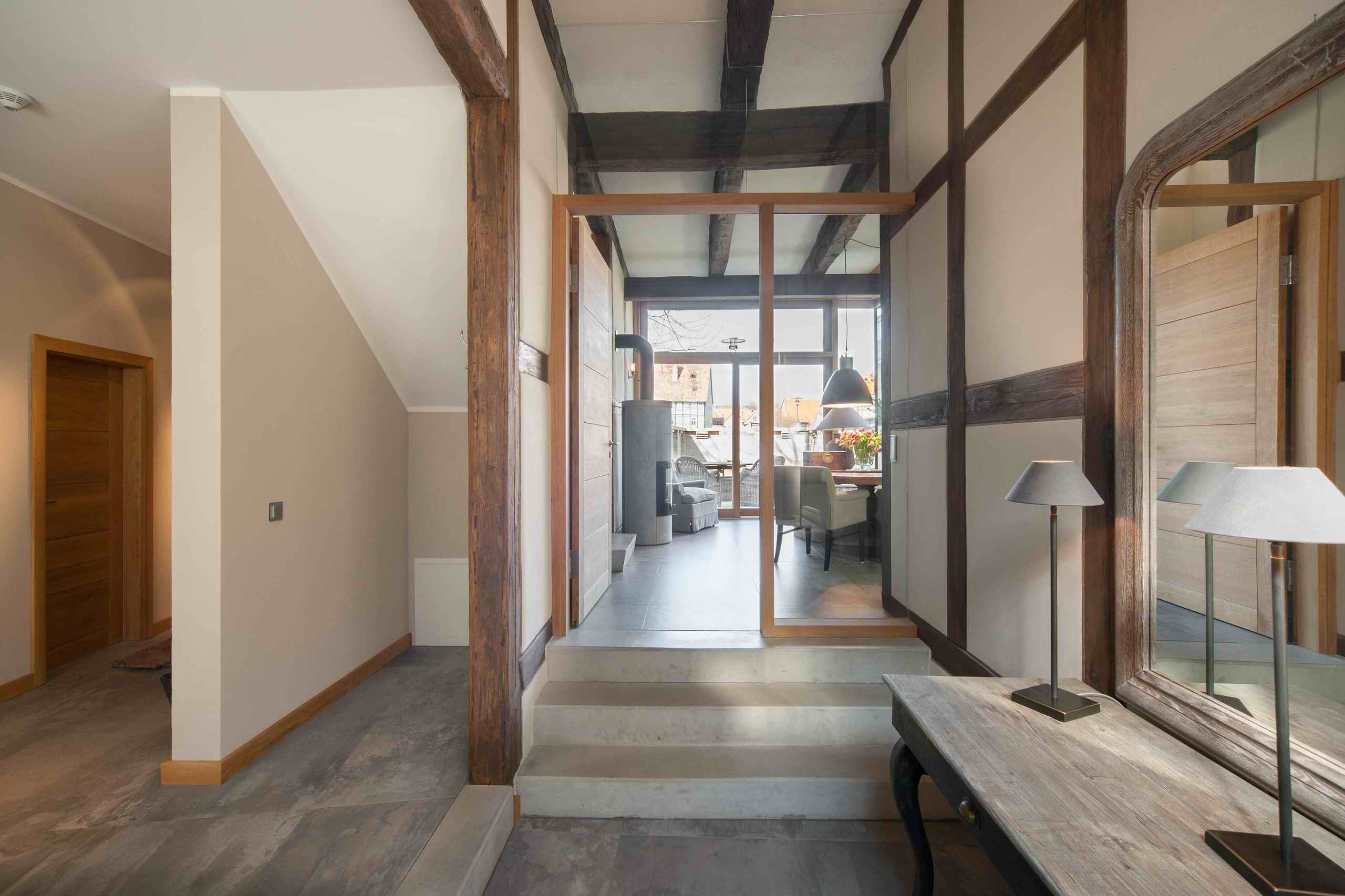 Архитектура: Средневековый фахверк и современность в Кведлинбурге