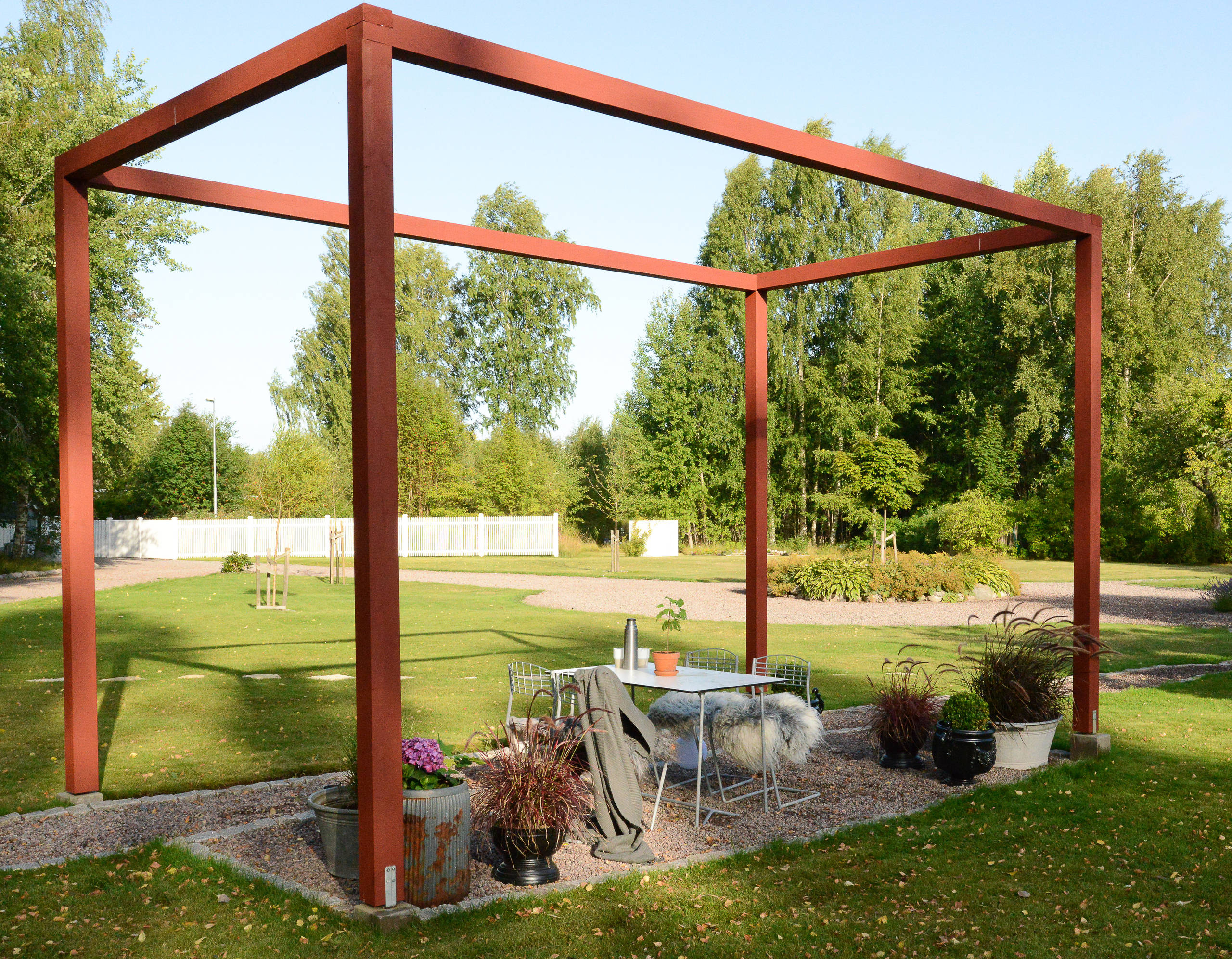 Проект недели: Открытая пергола в шведском Гётеборге
