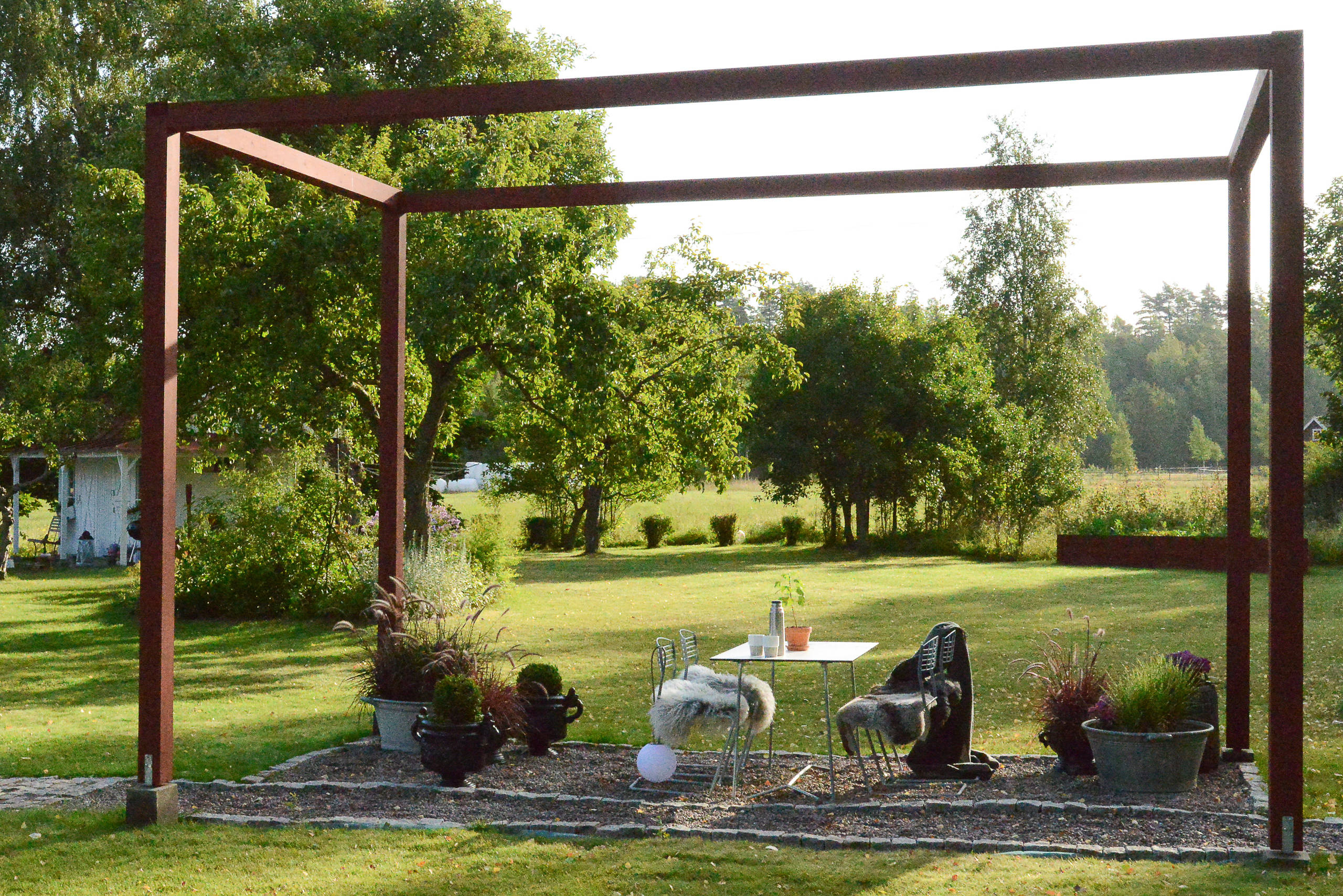 Проект недели: Открытая пергола в шведском Гётеборге