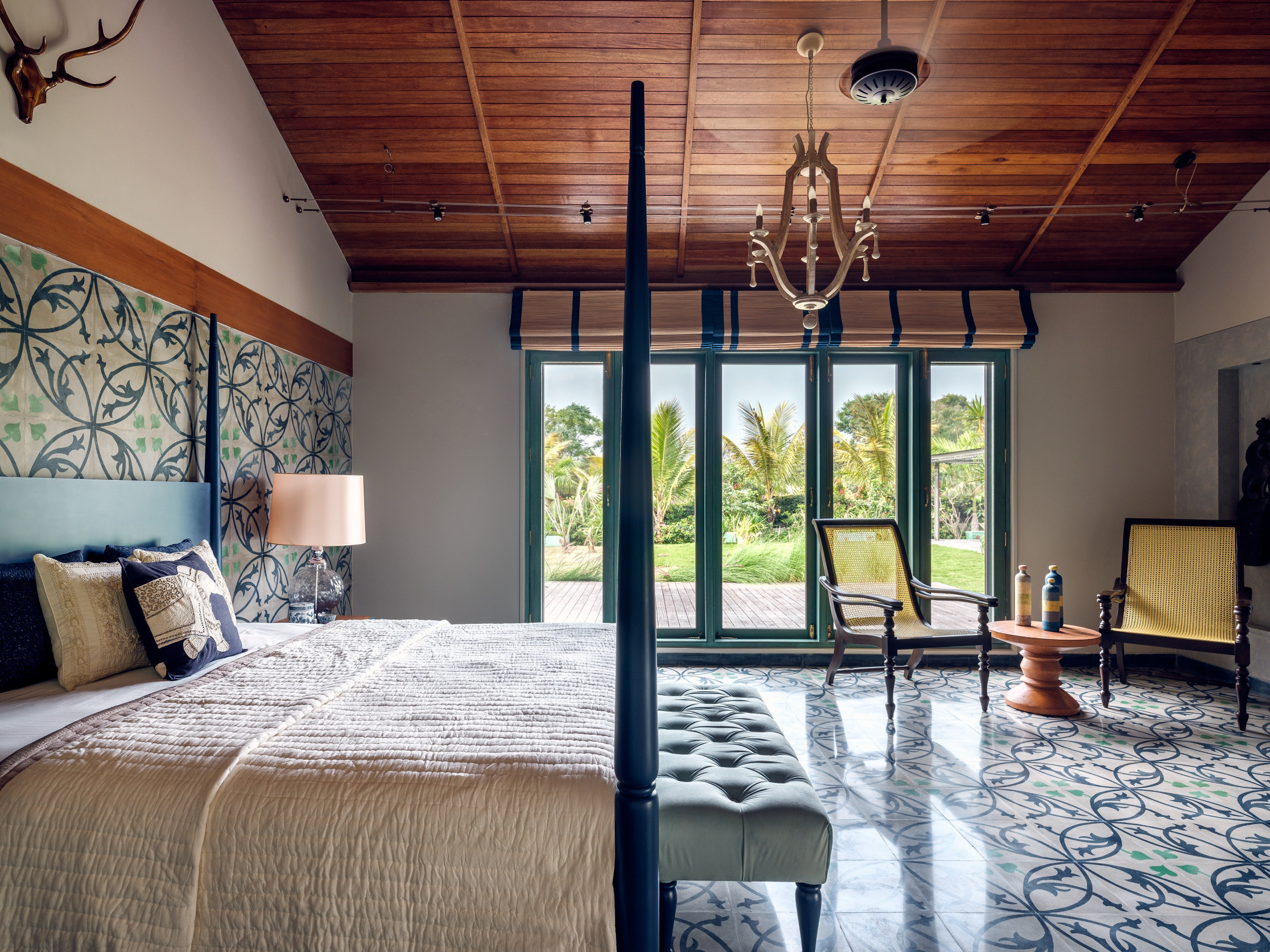 Houzz Индия: Большой дом в тропическом стиле