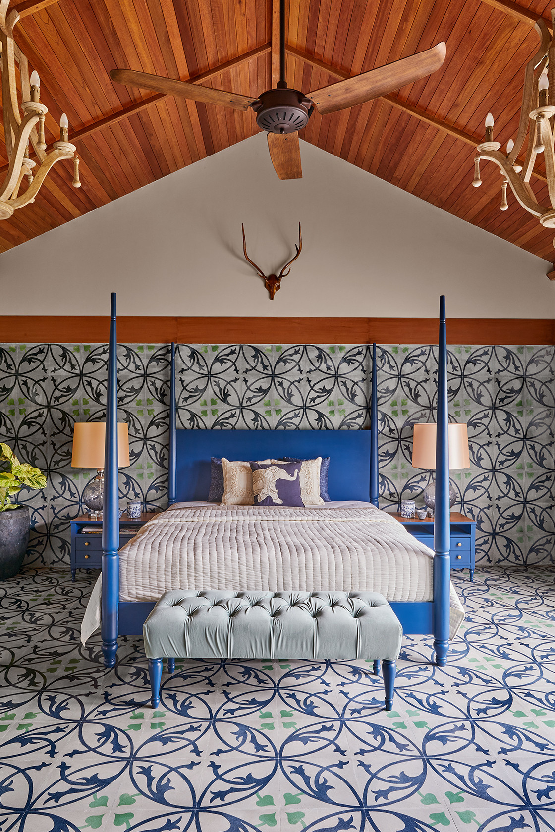 Houzz Индия: Большой дом в тропическом стиле