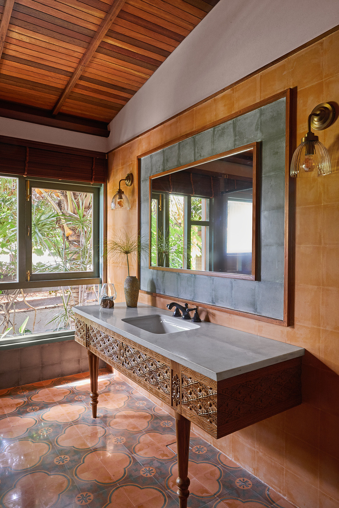 Houzz Индия: Большой дом в тропическом стиле