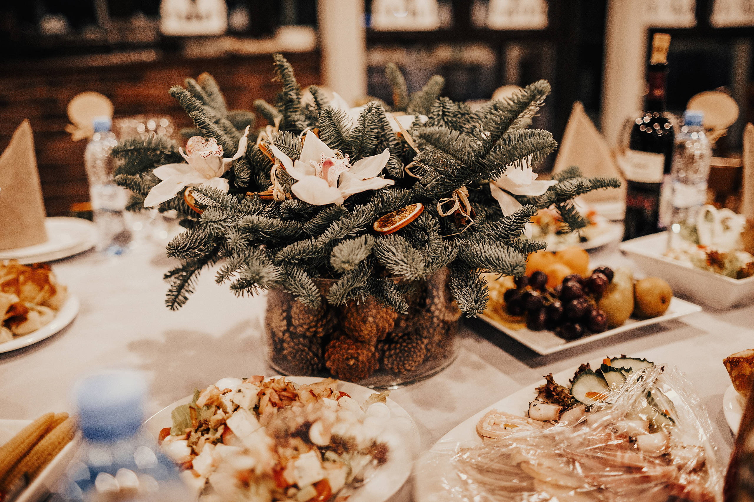 Личный опыт: Свадьба и декор пространства в новогоднем стиле