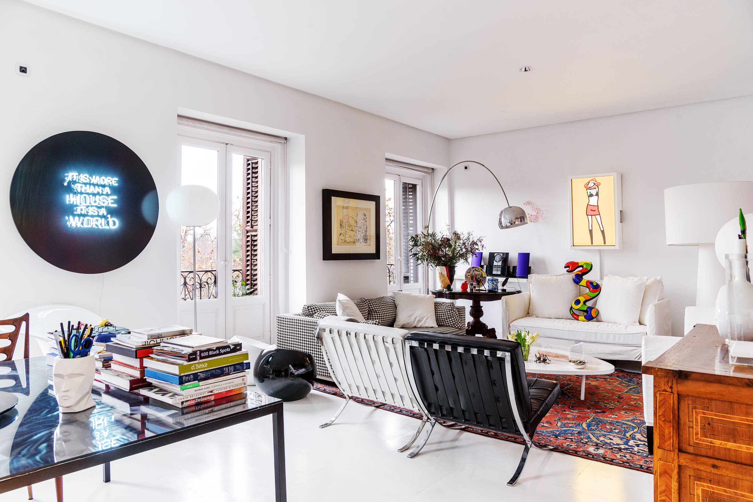 Houzz Испания: Дом архитектора, полный ярких красок