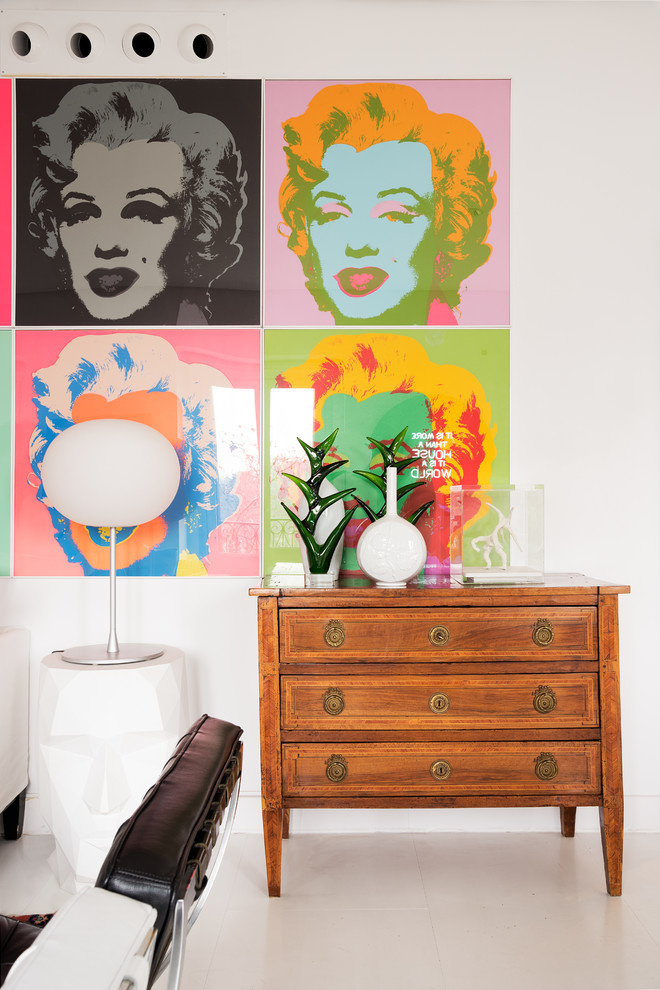 Houzz Испания: Дом архитектора, полный ярких красок