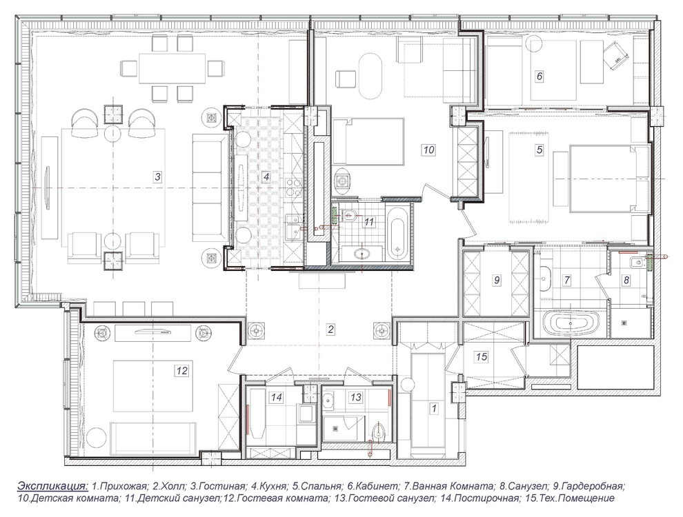 Houzz тур: Квартира с эффектным видом на Цветной Бульвар