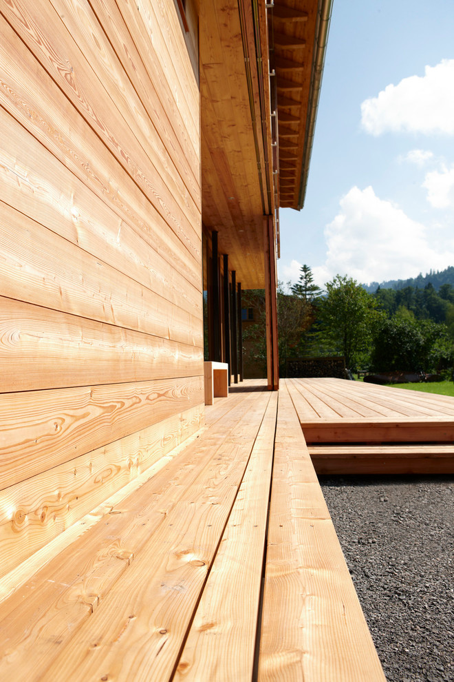 Houzz Германия: «Курная изба» на озере Шлирзее в Верхней Баварии