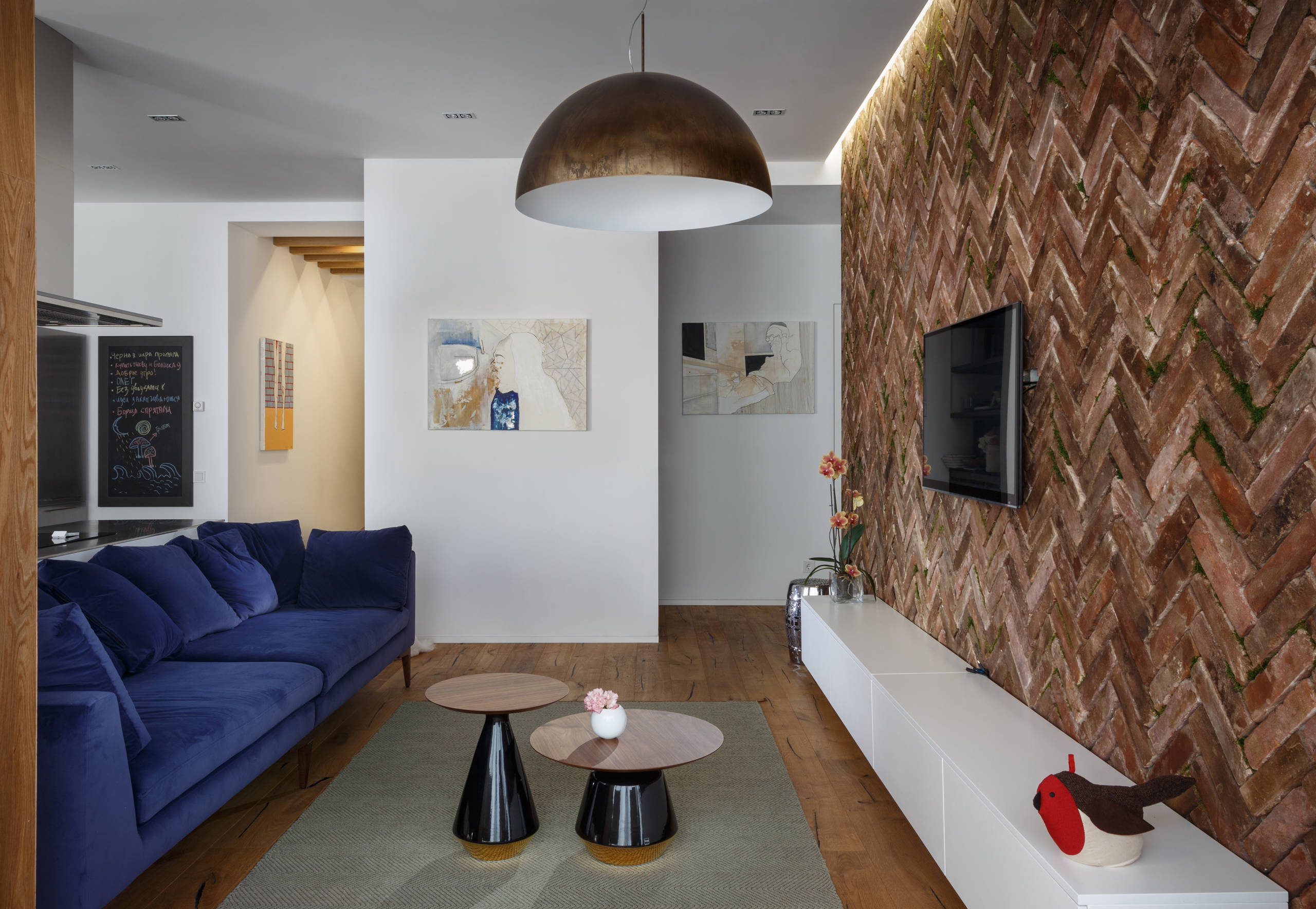 Houzz Украина: Арт-интерьер в стиле эклектика