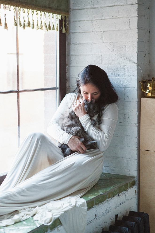 В гостях: Крошечный лофт в квартире девушки-дизайнера