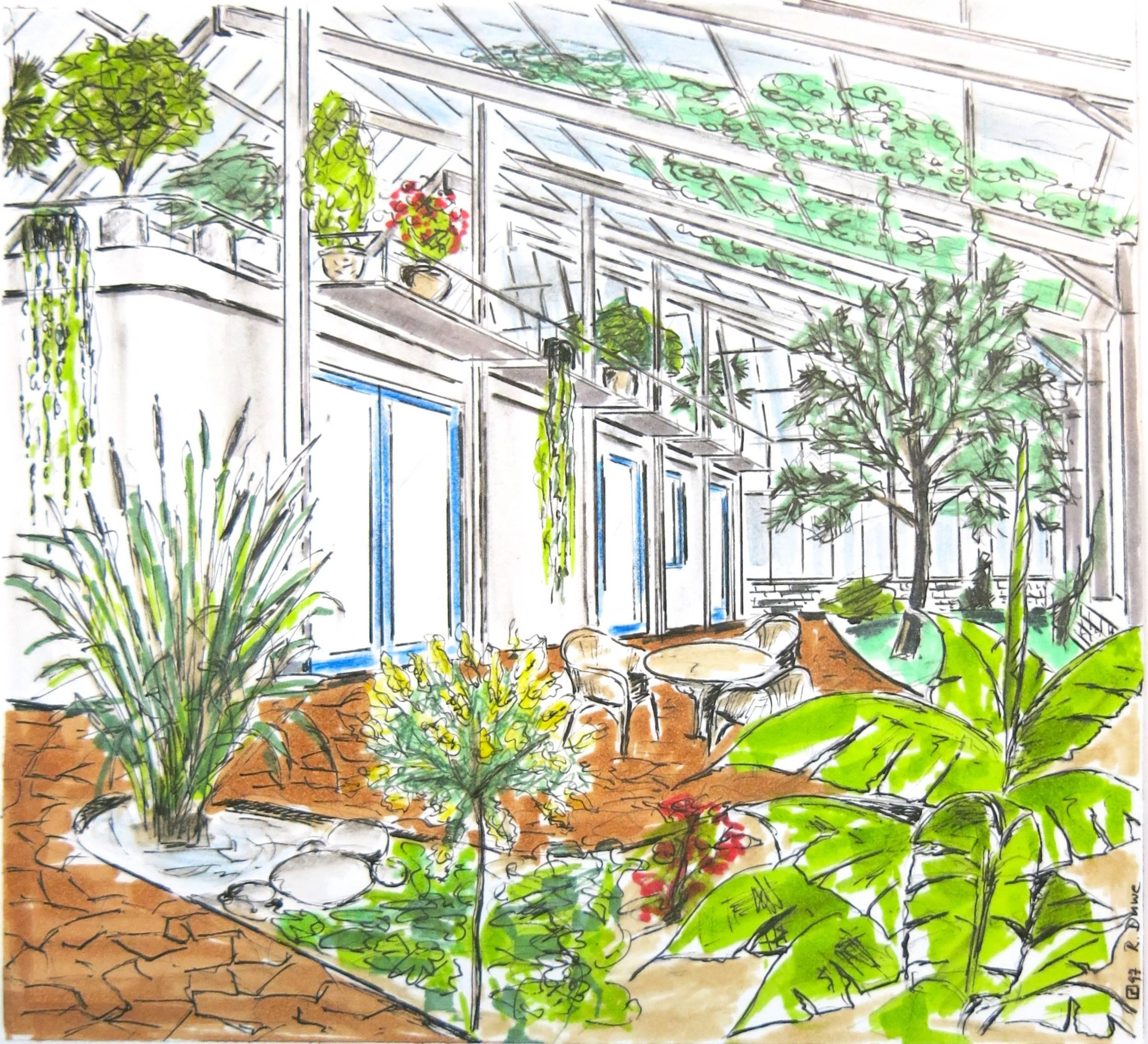 Houzz Германия: Оранжерея для постоянного проживания