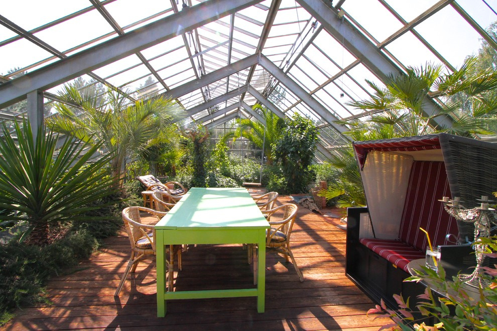 Houzz Германия: Оранжерея для постоянного проживания