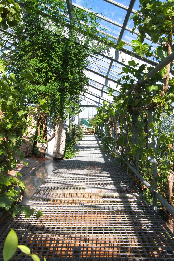 Houzz Германия: Оранжерея для постоянного проживания