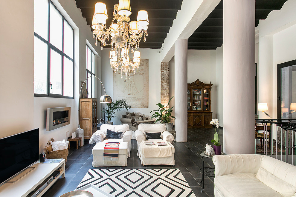 Houzz Испания: Лофт с историей в Барселоне