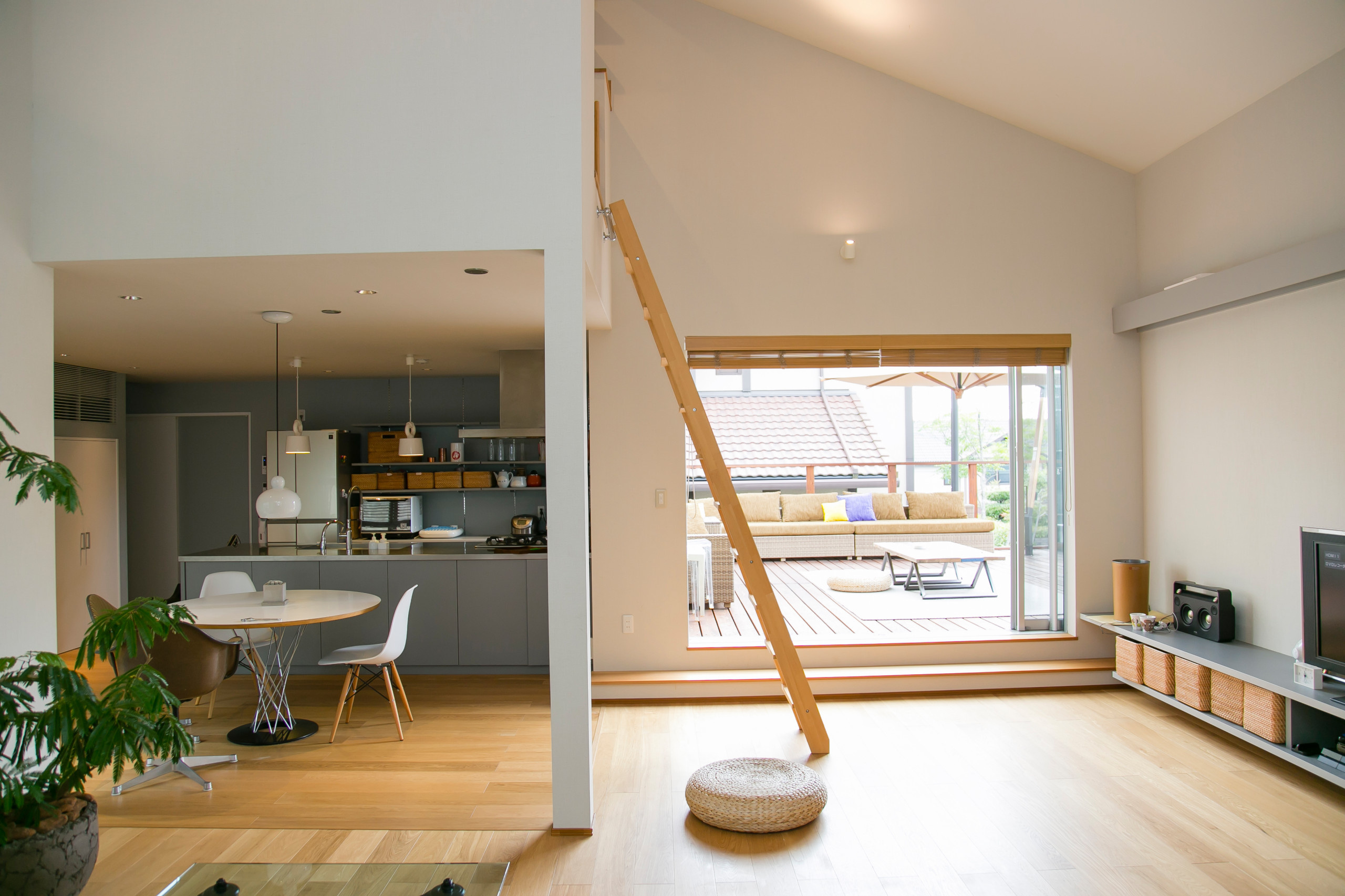 Houzz Япония: Квартира в Осаке для нескольких поколений семьи