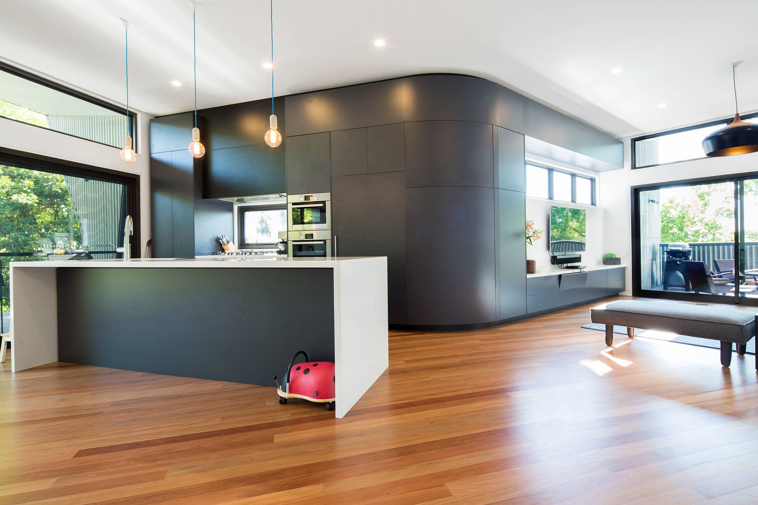 Houzz Австралия: Охота за зимним солнцем по правилам эко-строительства