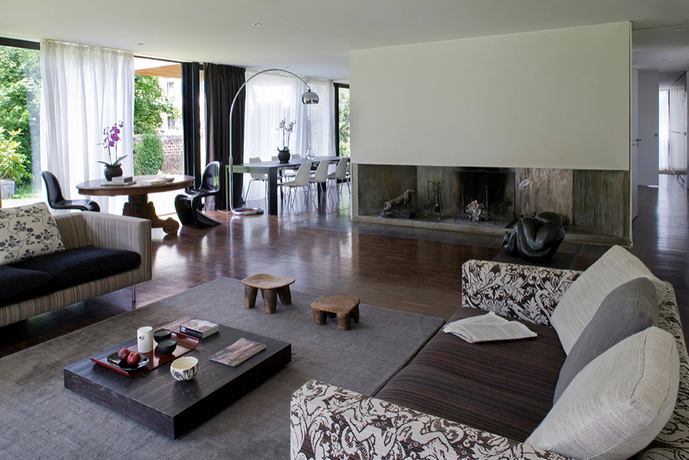 Houzz Франция: Модульный дом с «подвыподвертом»