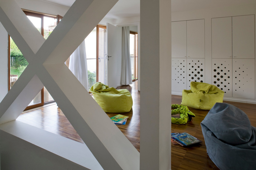 Houzz Франция: Модульный дом с «подвыподвертом»