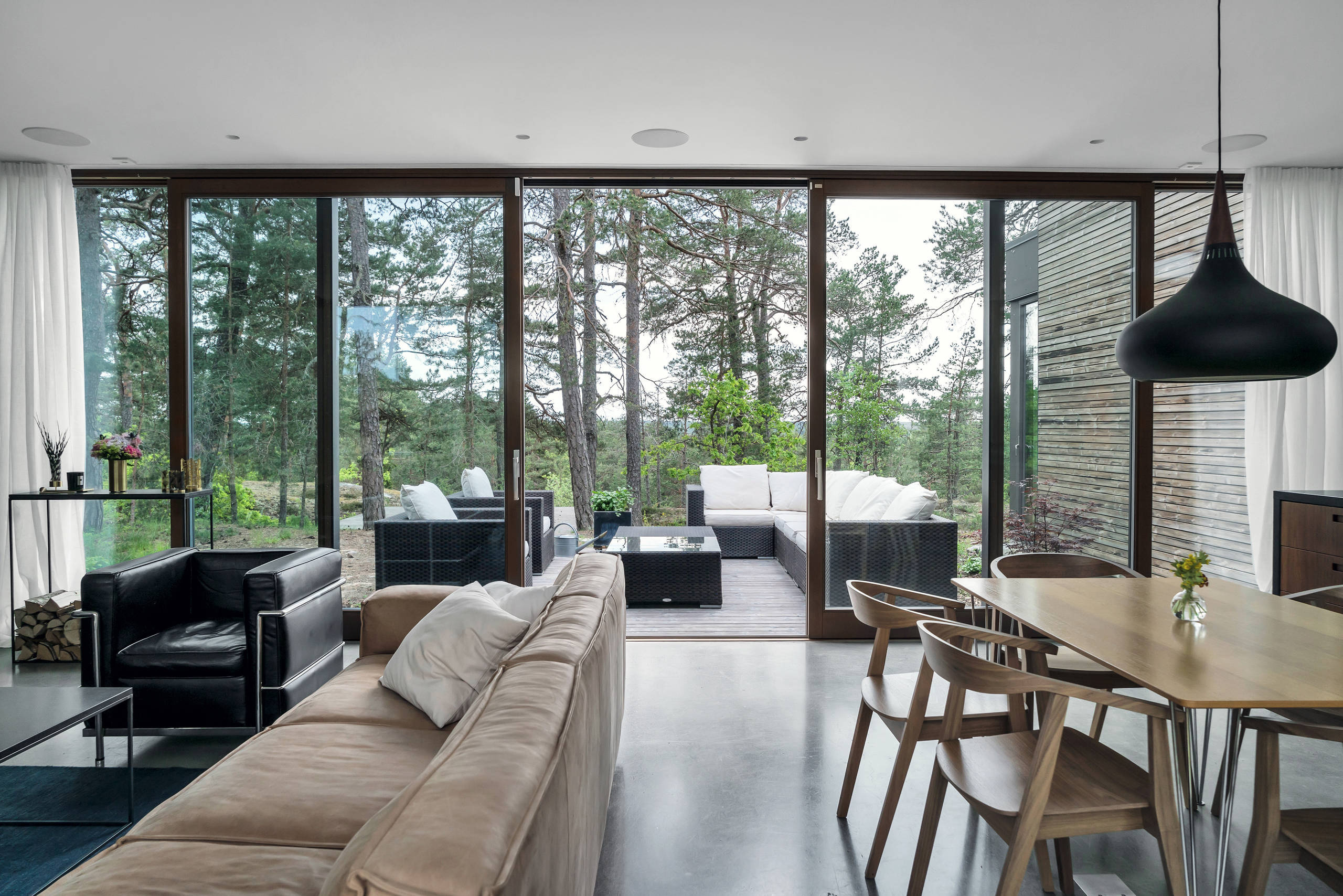 Houzz Швеция: дом для семьи калифорнийского архитектора