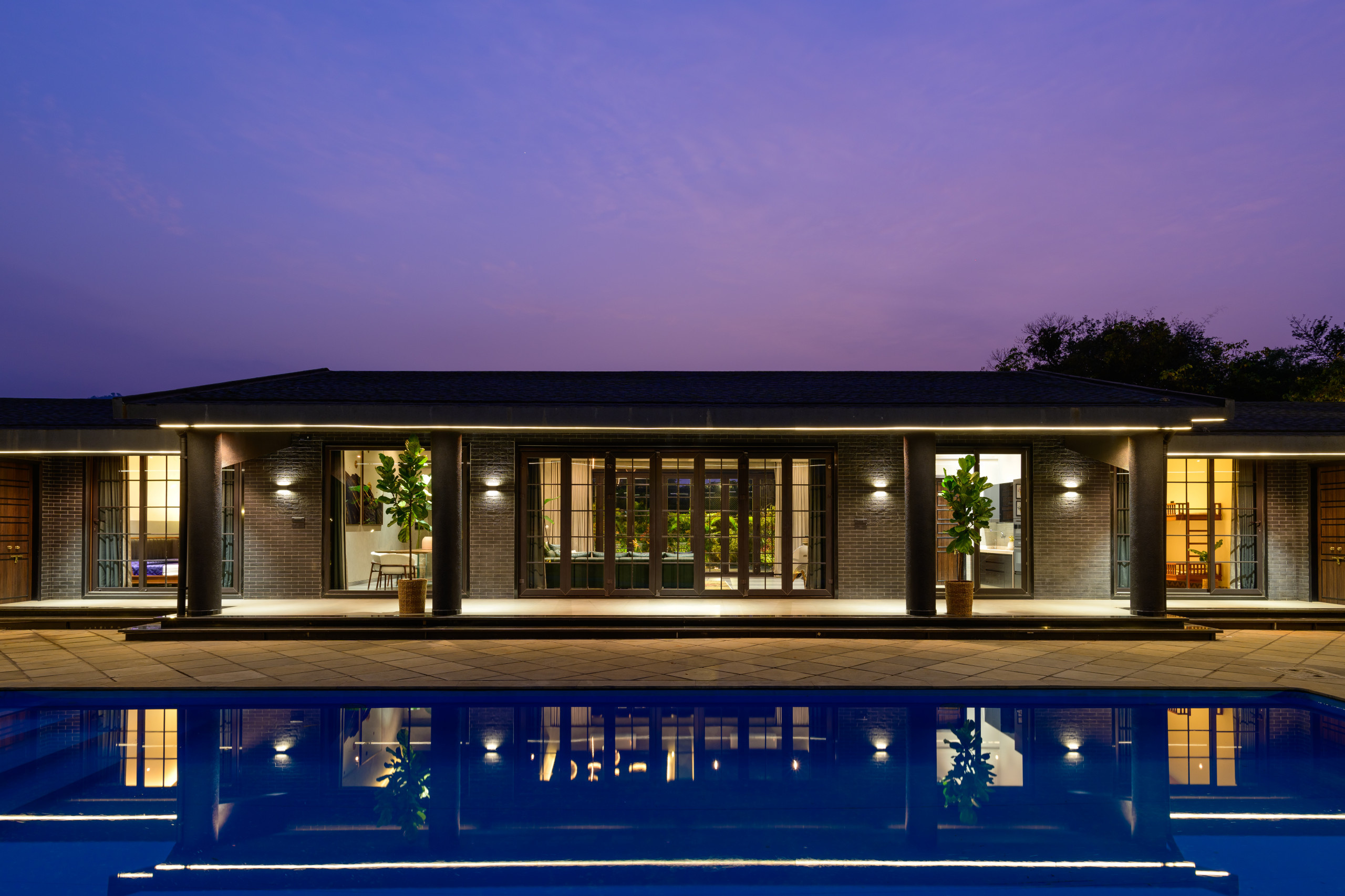 Houzz Индия: Дом с окнами вместо стен