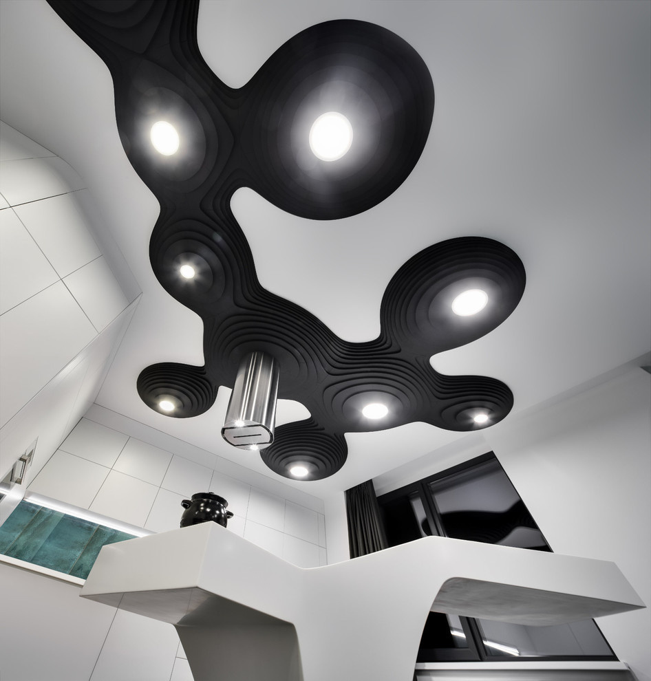 Houzz Украина: Квартира, которая напоминает космическую станцию