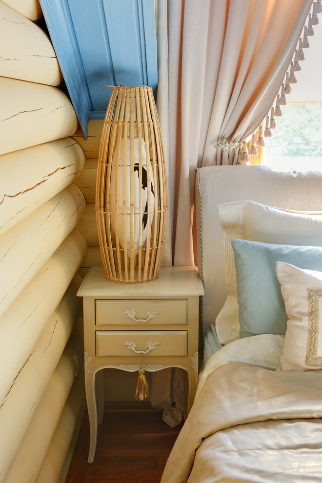 Houzz тур: Cовременная подмосковная усадьба в деревянном срубе