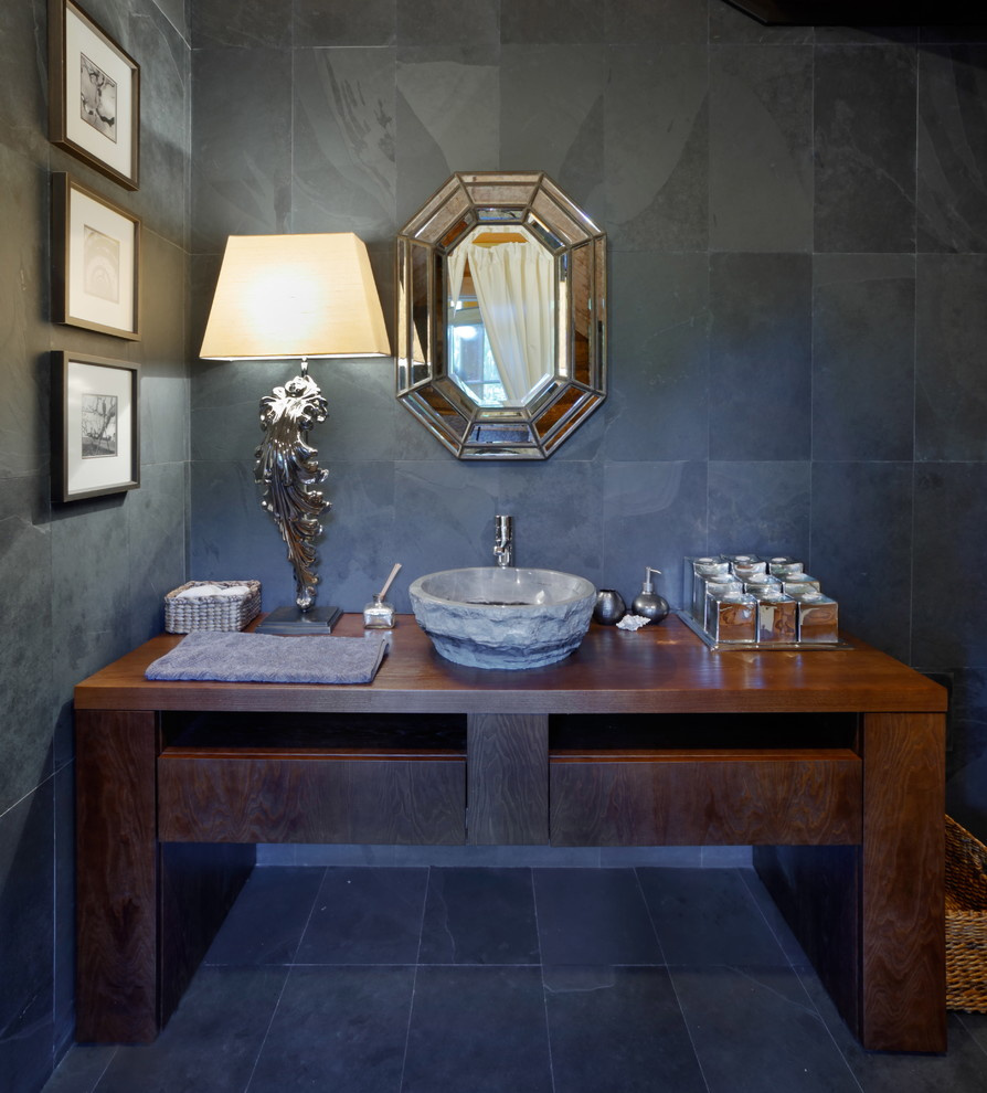 Houzz тур: Cовременная подмосковная усадьба в деревянном срубе