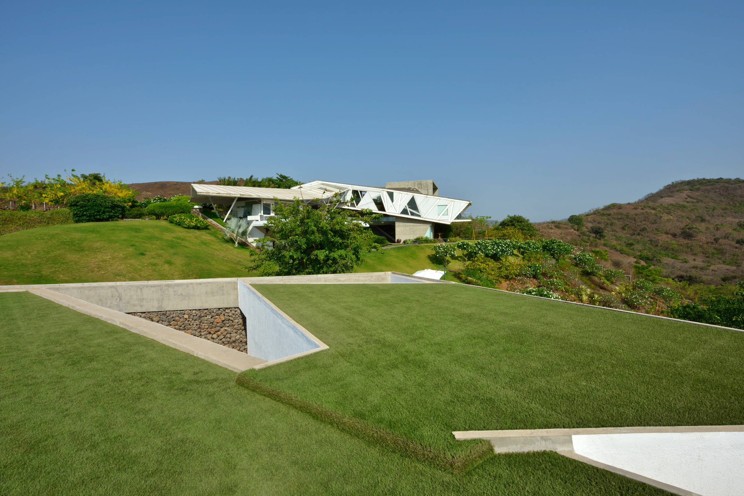 Houzz Индия: Дом со входом на крыше