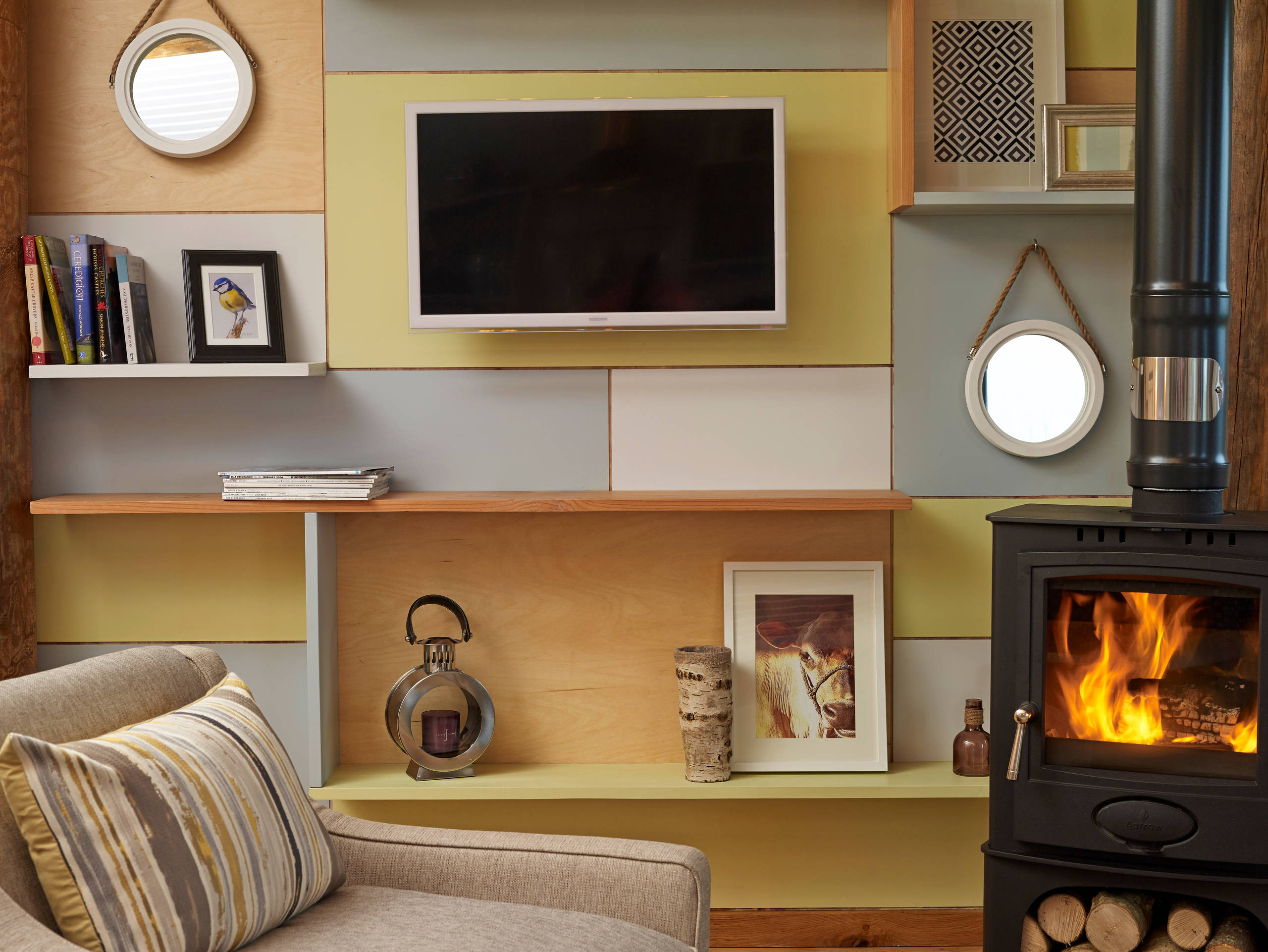 Houzz Британия: Восьмиугольный дом в Западном Уэльсе