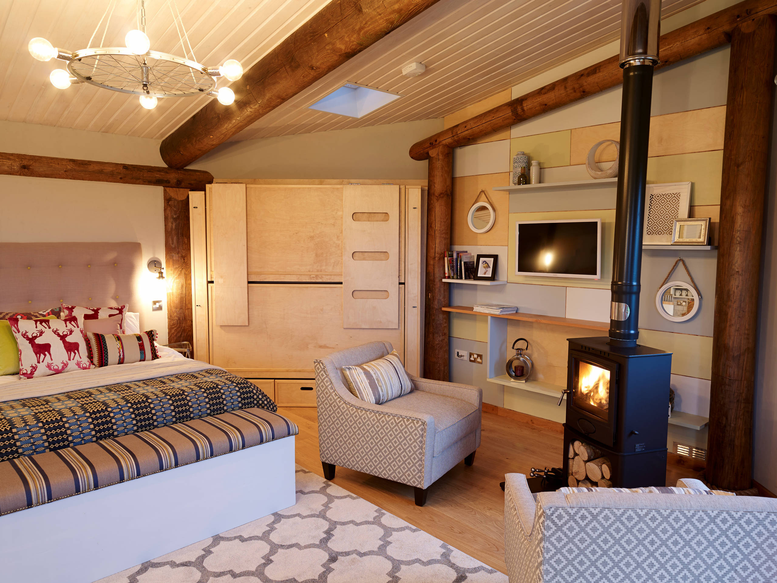 Houzz Британия: Восьмиугольный дом в Западном Уэльсе